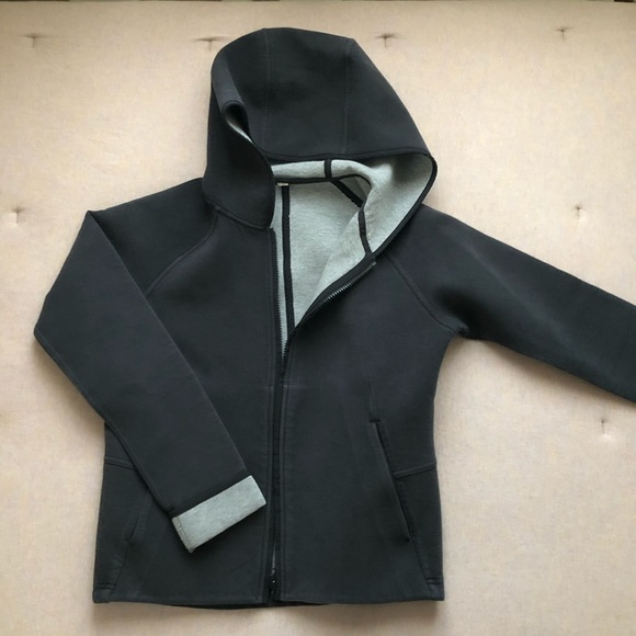 lululemon athletica Tops - Lululemon black city bound hoodie